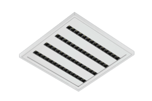 DOMINO CLEAN SURFACE LOW UGR LED